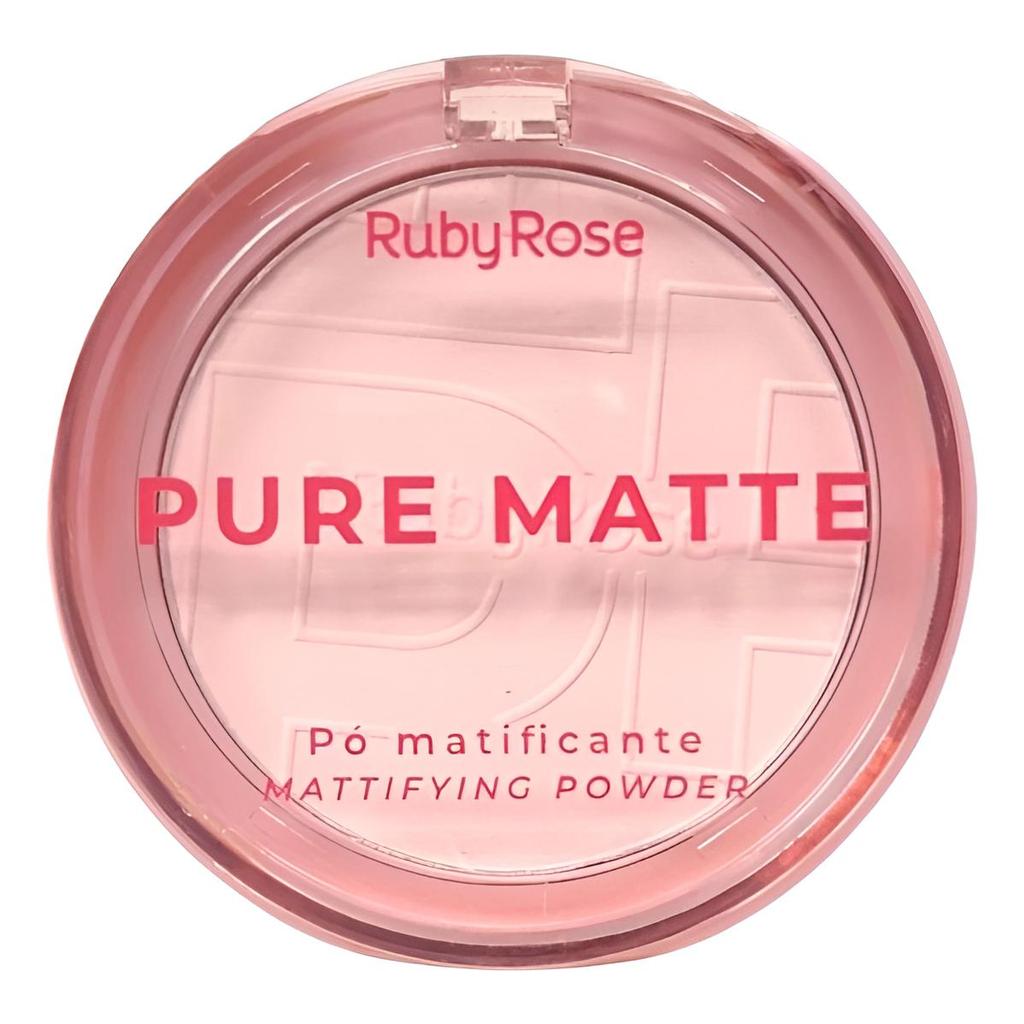 Pó Matificante Pure Matte By Ruby Rose Linha Rosa Rosa-claro
