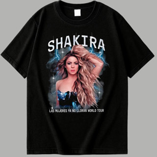 Camiseta Básica Cantora Shakira Camisa 100% Algodão Streetwear Temos Plus Size Lançamento - Envio Rápido em Oferta na Shopee
