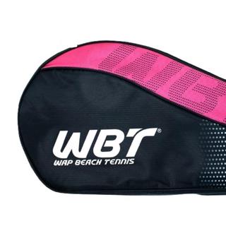 RAQUETEIRA BEACH TENNIS WBT MOCHILA RAQUETES DUPLA BOLSA AJUSTAVEL