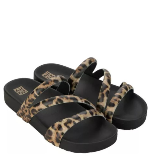 Sandalia Feminina Slide Zaxy Pop Onça
