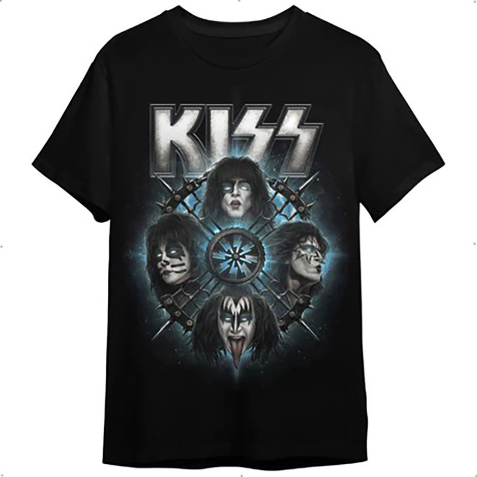 Camisa Banda De Rock Hard Kiss Diversas Estampas Camiseta Basica e Oversized Unissex
