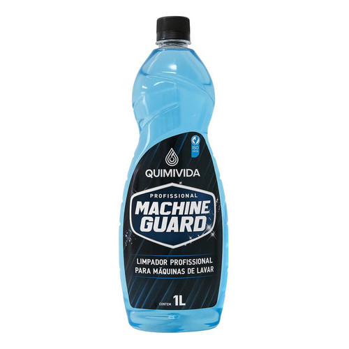 Limpa Máquina Lavar Roupa Liquido Machine Guard Quimivida 1l Pro em Oferta na Shopee