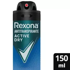 Desodorante Antitranspirante Rexona Men Active Dry 150ml