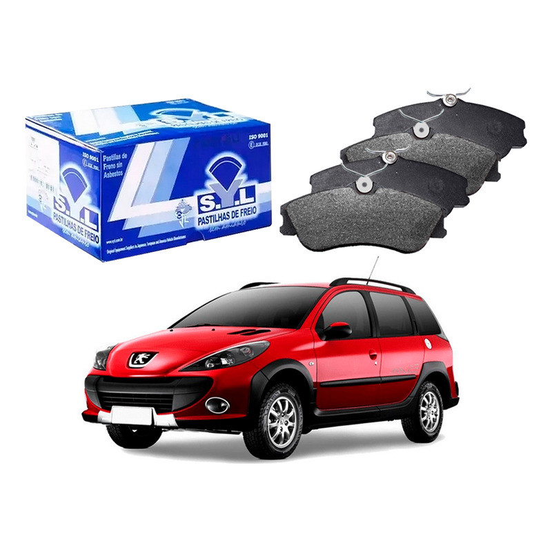Pastilha Freio Dianteira, 207 Sw Escapade 1.6 2009 A 2013 em Oferta na Shopee