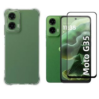 Kit Para Moto G35 - Película 3d + Capa Tpu em Oferta na Shopee