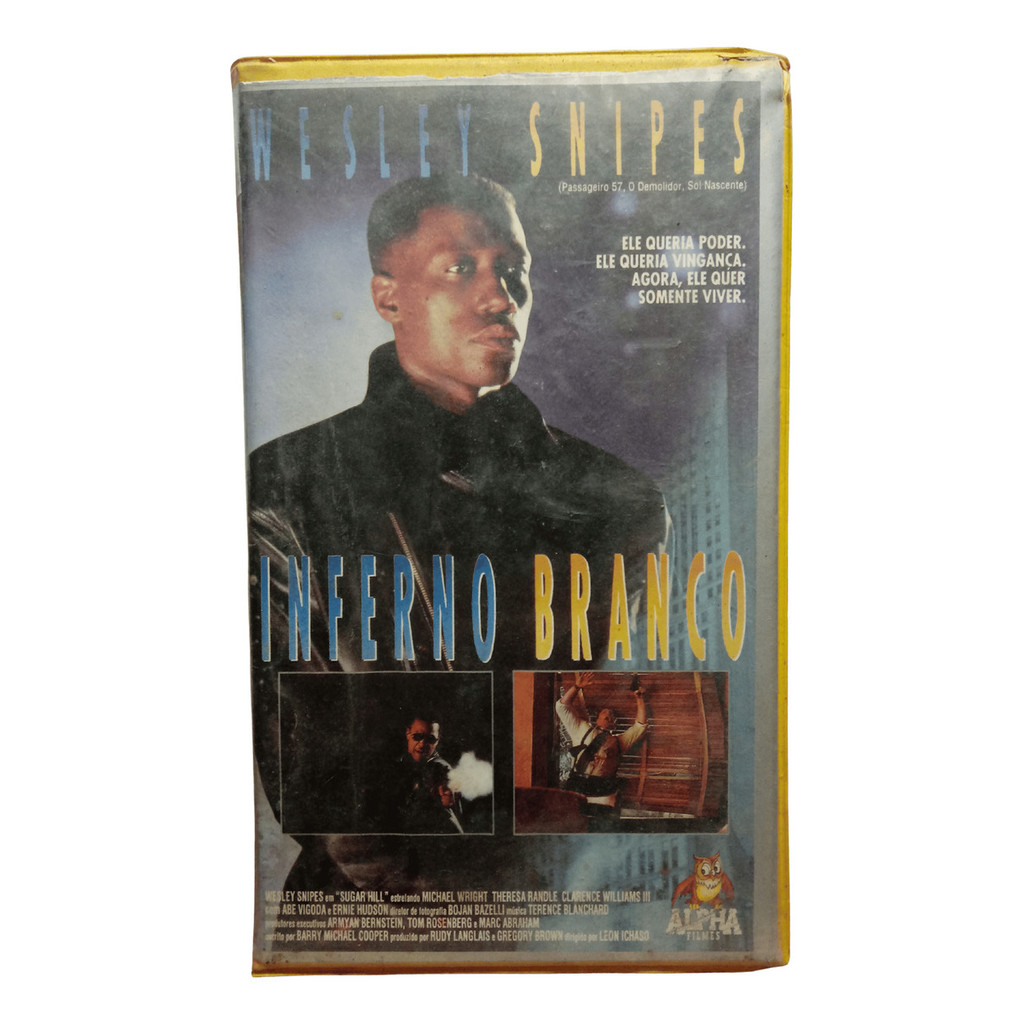 vhs Inferno Branco - Wesley Snipes
