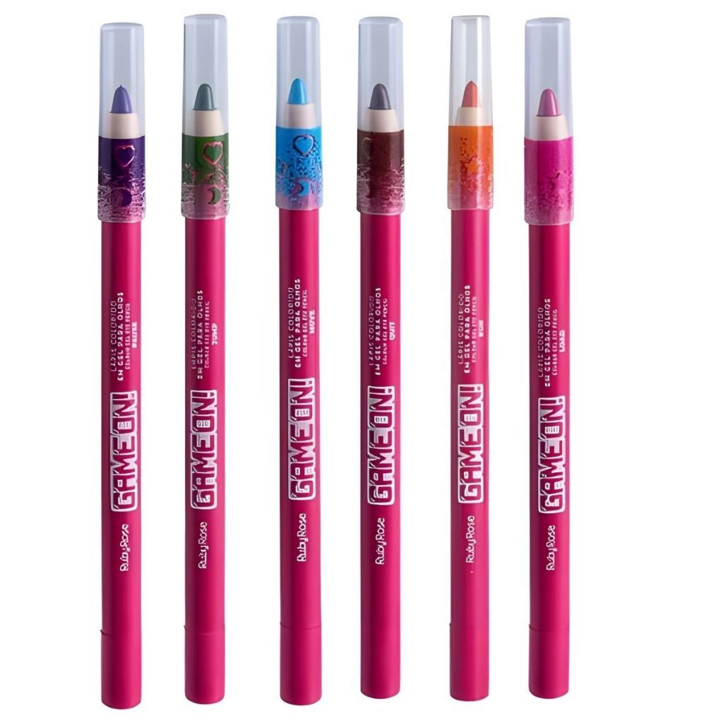 Lápis Colorido Em Gel Para Os Olhos Game On Ruby Rose Hb2400