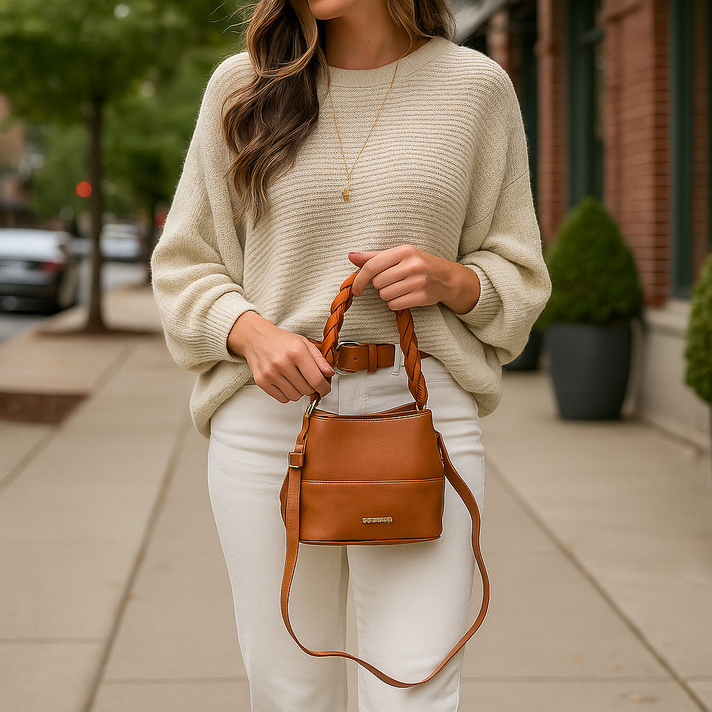 Bolsa Feminina Transversal Tiracolo Viagem Look Estilo Porta Celular Carteira Documento Batom