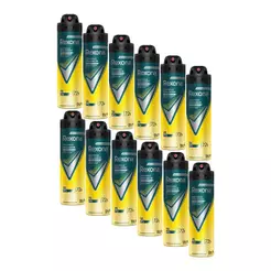 Kit 12 Desodorante Rexona Men Antitranspirante V8 150ml