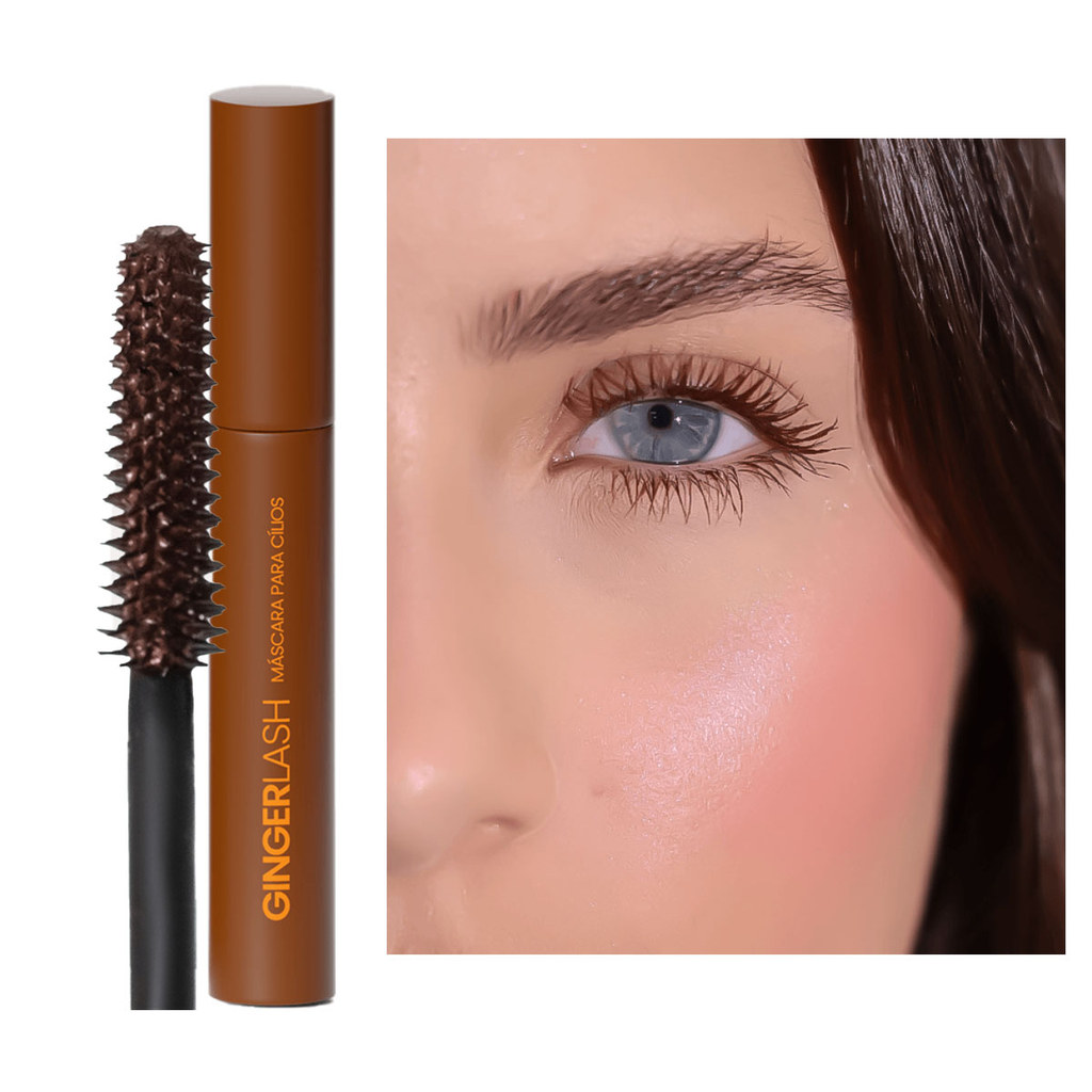 Mascara de Cilios Mari Maria Makeup Ginger Lash Marrom 7,4g