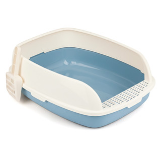 Caixa de Areia Aberta 55 cm para Gatos até 5kg Banheiro Sanitário Resistente Pet com Pá em Oferta na Shopee