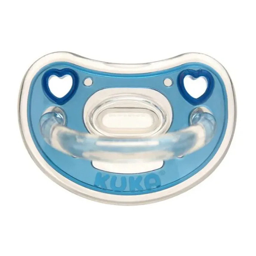 Chupeta Kuka Elegance Plus Ortodôntica Azul Tamanho 2 em Oferta na Shopee