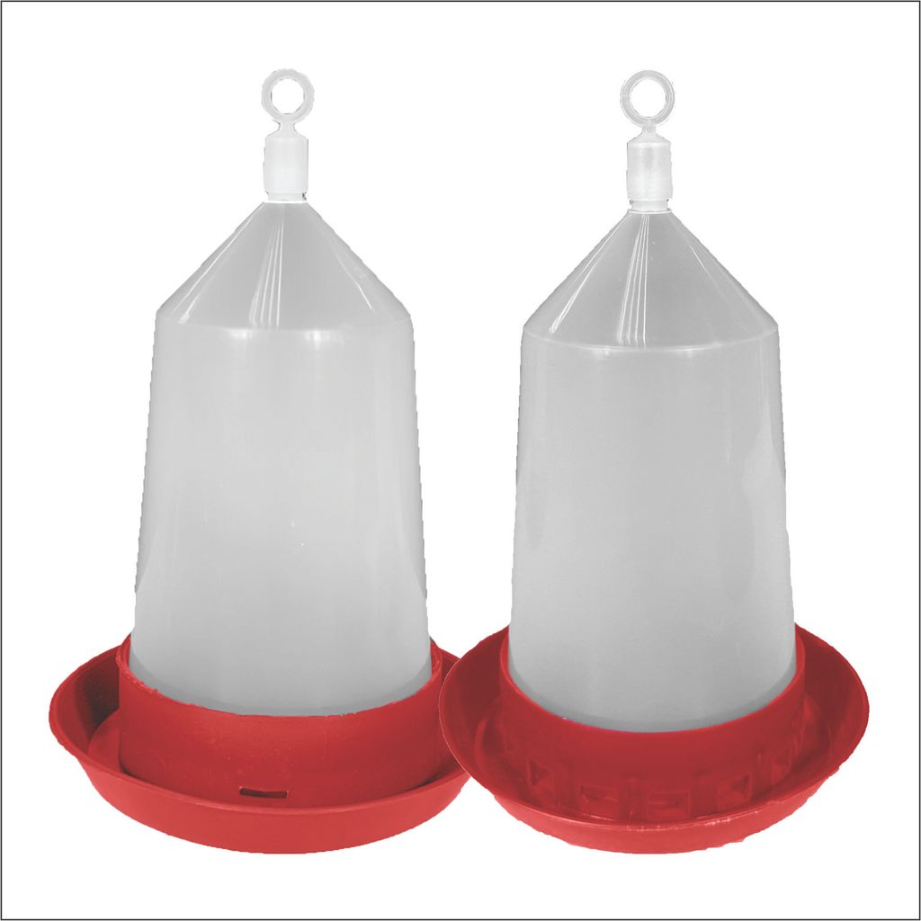 Kit Bebedouro + Comedouro 750ml Auto Aves Galinha Codorna