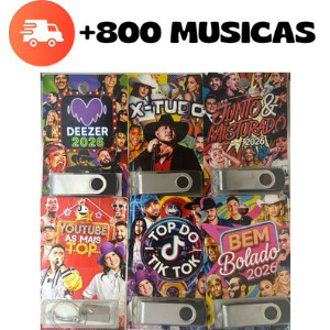 PEN DRIVE PARA CARRO SONS VARIADOS