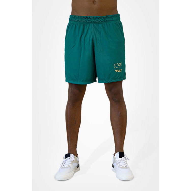 Calção Jogo 1 Vôlei Brasil Oficial Masculino Volt em Oferta na Shopee