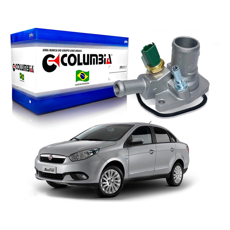 Valvula Termostatica Carcaça Grand Siena 1.4 2012 A 2016