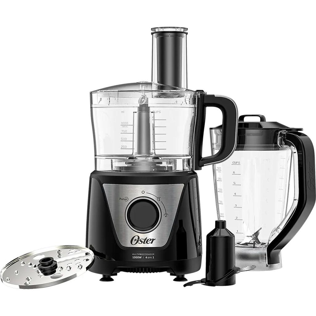 Multiprocessador de Alimentos Liquidifador 4 em 1 OMPR851 - Oster em Oferta na Shopee