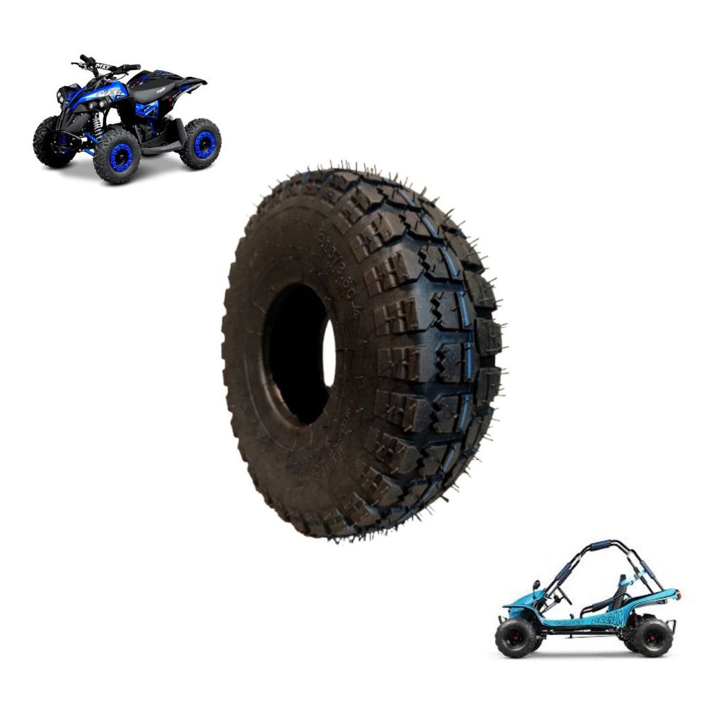 Pneu 4.10/3.50 Aro 4 Quadriciclo/Skate Elétrico/Mini Buggy