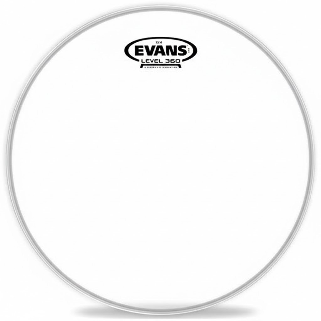 Pele EVANS Transparente 13" GENERA TT13 G14 SURDO TOM