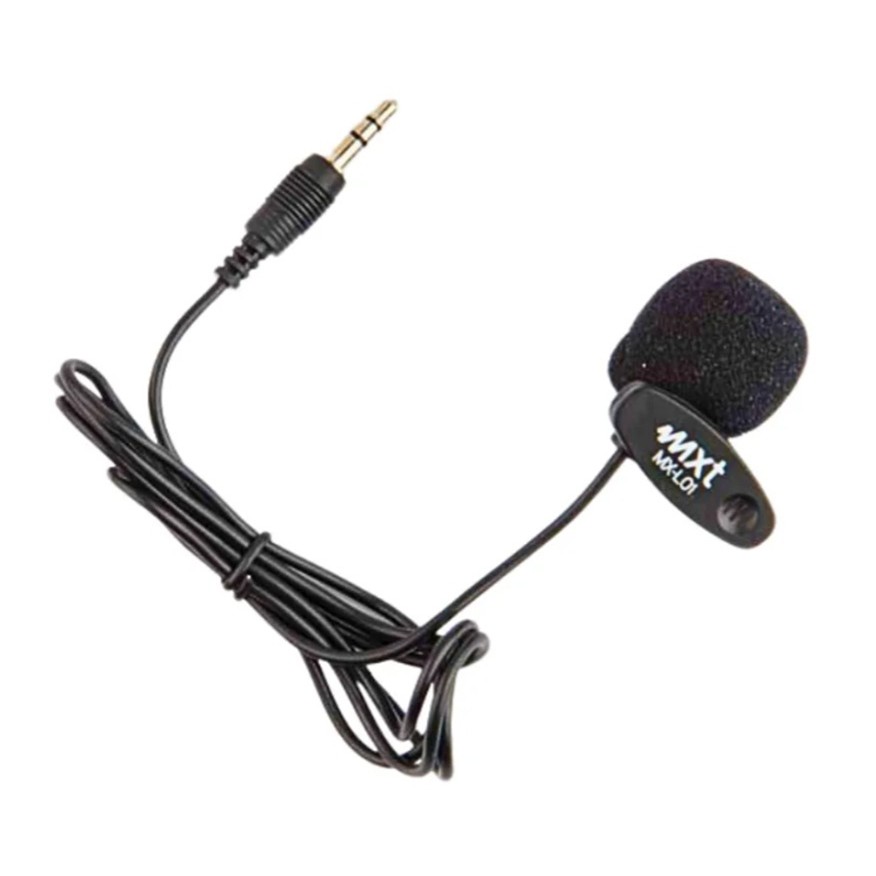Microfone Lapela Para Câmeras DSLR Desktops E Notebook  Mxt 