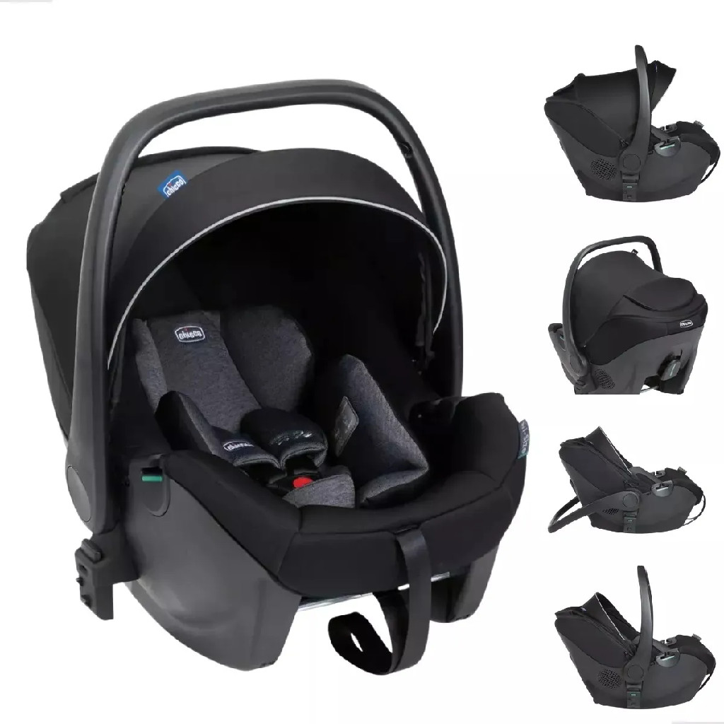 Cadeira para Auto Bebe Conforto Kory Plus Black Chicco