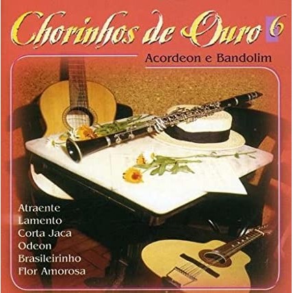 CD Varios Artistas Chorinhos De Ouro 6 - Acordeon e Bandolim
