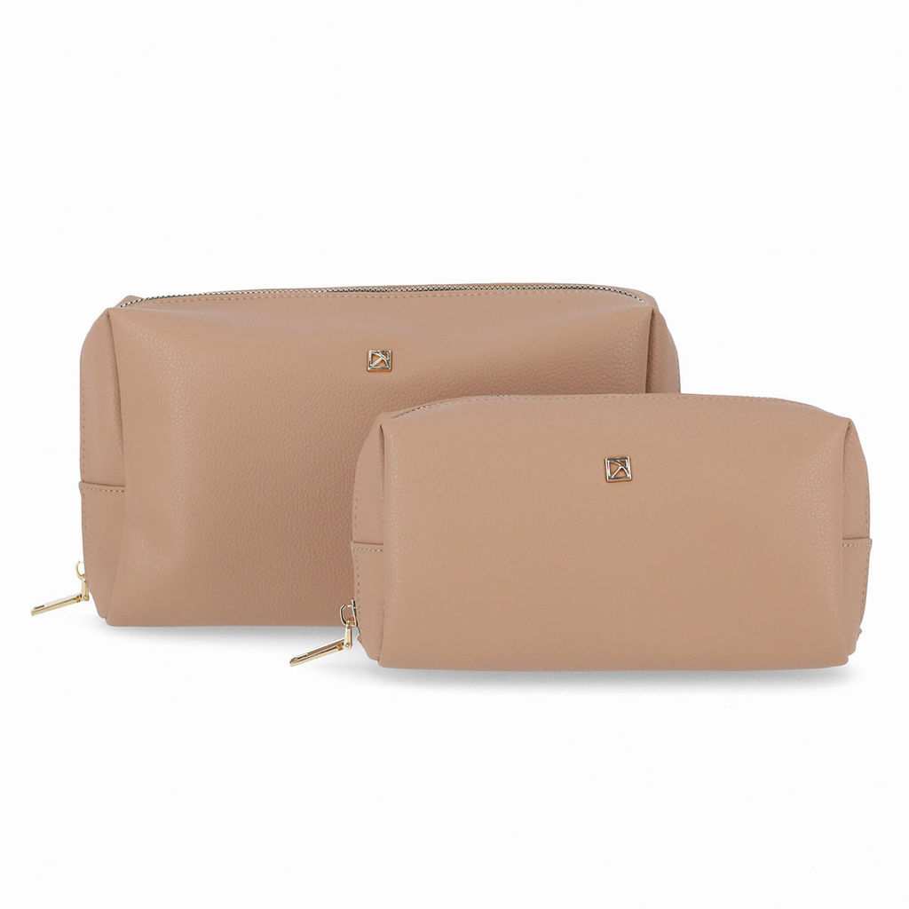 Necessaire Diana Wallet Pequena Nude em Oferta na Shopee