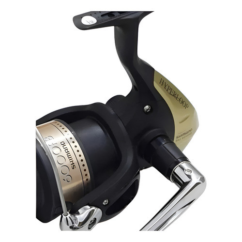 Molinete Shimano Hyperloop 6000 Fb - 1 Rolamento -ambidestro Preto Direito/esquerdo