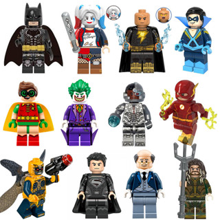 BONECO SUPER HEROIS E VILOES HQ CINEMA BLOCO DE MONTAR em Oferta na Shopee