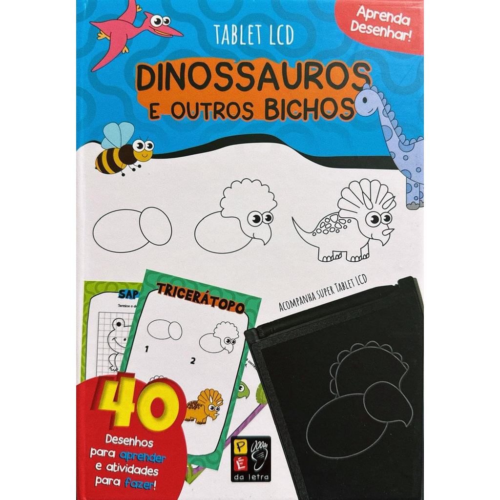 Aprenda Desenhar! Dinossauros (Acompanha Tablet LCD)