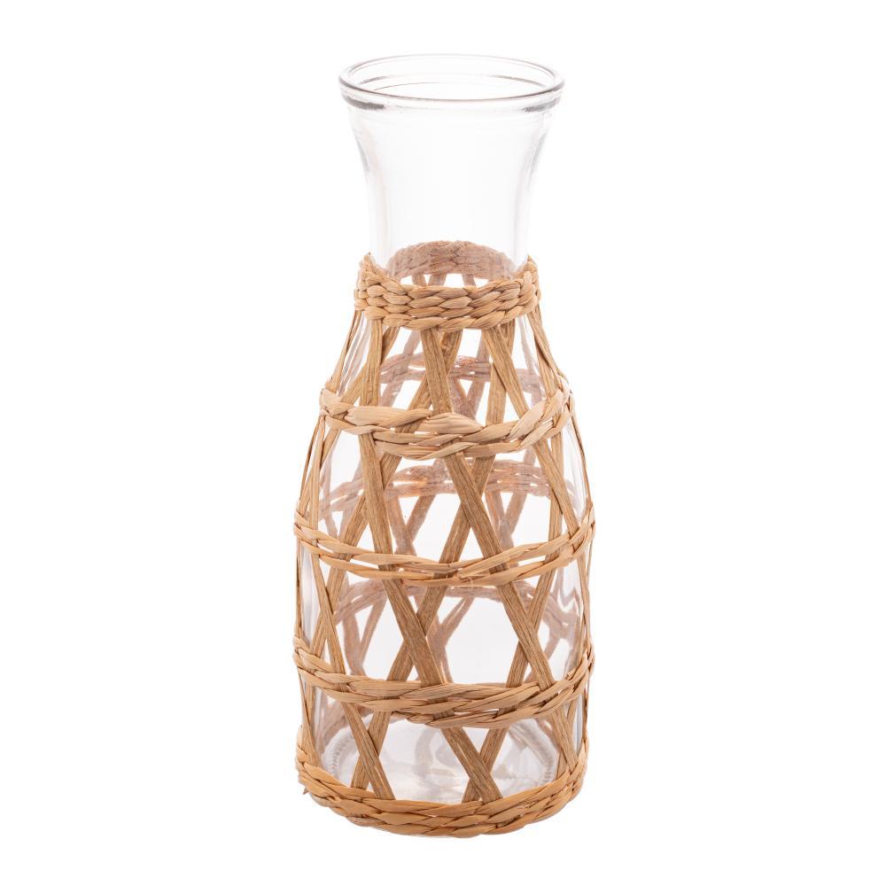 Garrafa Wolff de Vidro com Sisal 800ml