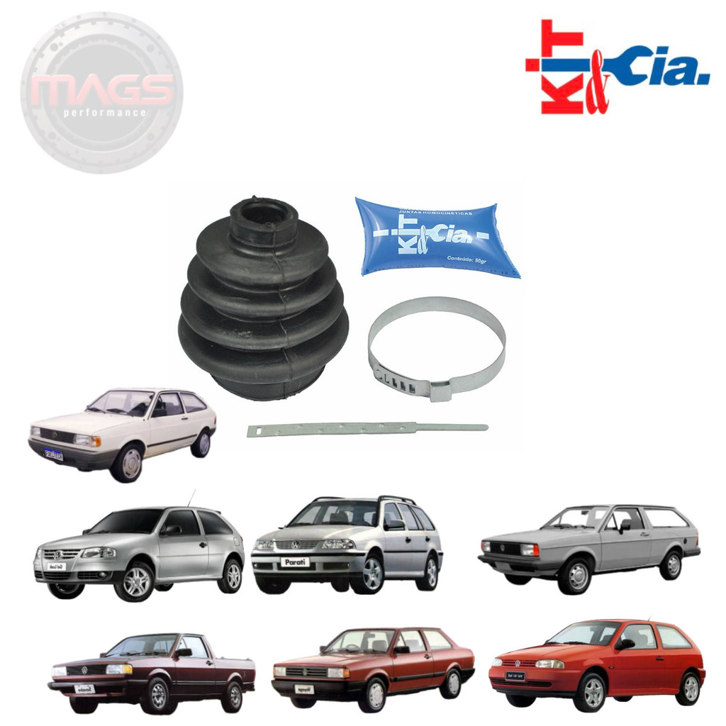 Kit Coifa Homocinética Lado Cambio (Trizeta) Gol Saveiro Parati Voyage G1 G2 G3 G4 (1980 a 2014)