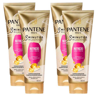 Kit 4 Condicionadores Pantene 3 Minutos Milagrosos Nutrição 170ml em Oferta na Shopee