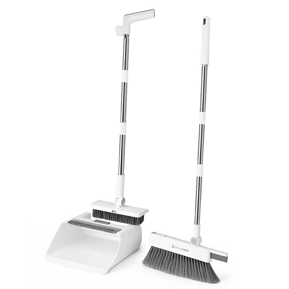 Kit Vassoura Rodo e Pa 4 em 1 Multiuso Artiko Lympo Com Esfregão em Oferta na Shopee