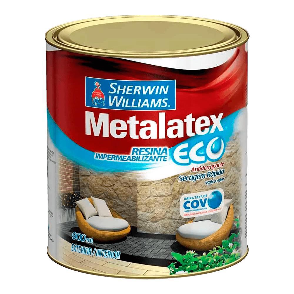 Resina Impermeabilizante Sherwin-Williams Metalatex Eco Incolor 900ml - 7490002 em Oferta na Shopee