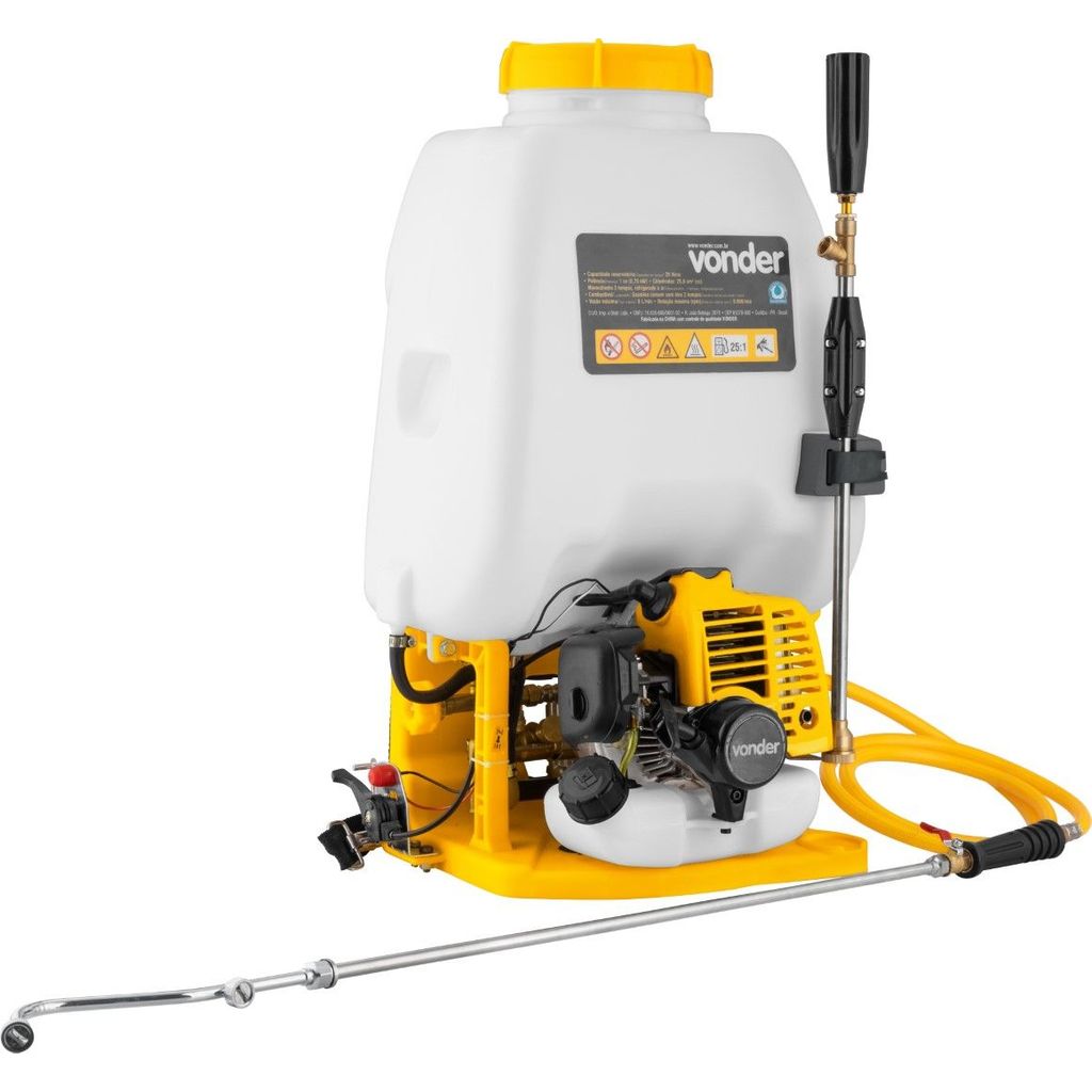 Pulverizador Costal Agrícola à Gasolina 25 Litros Vonder em Oferta na Shopee