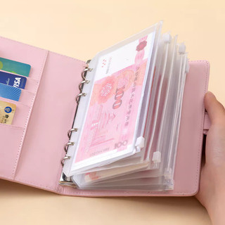 Caderno A6 Orçamento Financeiro com Zíper | Planner Dinheiro Envelope + 12 Bolsas Organiz…