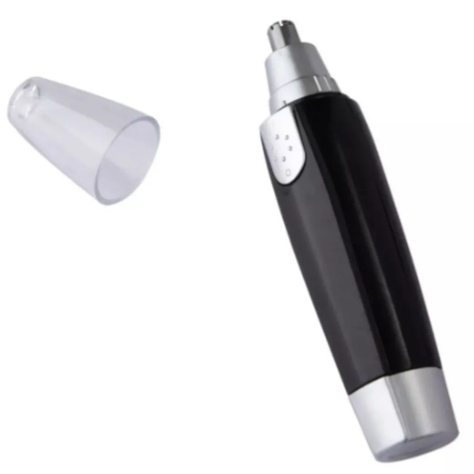 Mini Aparador Cortador de Pelos Nariz Facial Elétrico Portátil