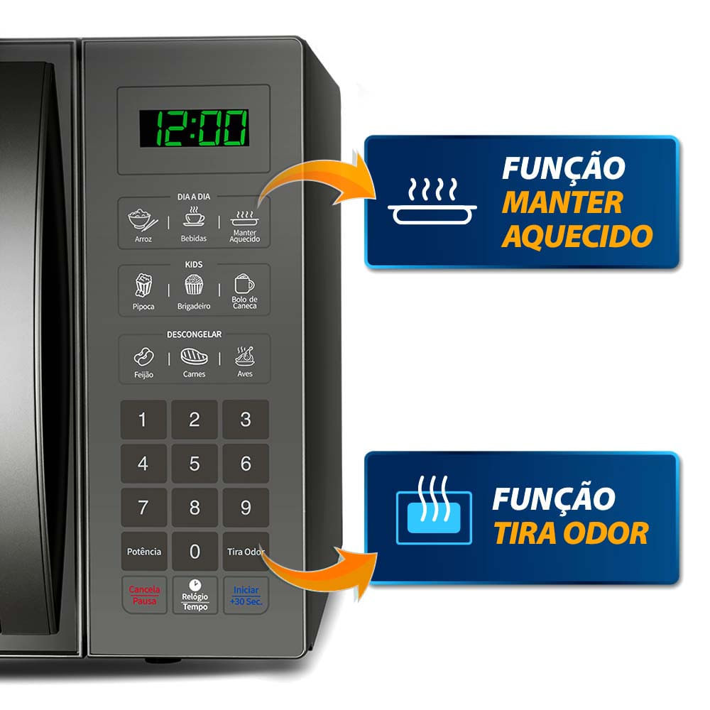 Micro-ondas Mondial MO-02-34-E 34 Litros Espelhado - 220V em Oferta na Shopee