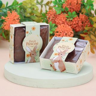 50 CAIXA PARA BROWNIE PÁSCOA 6X6 FLORIR 5585 ( PASCOA JANGO 2026 ) em Oferta na Shopee