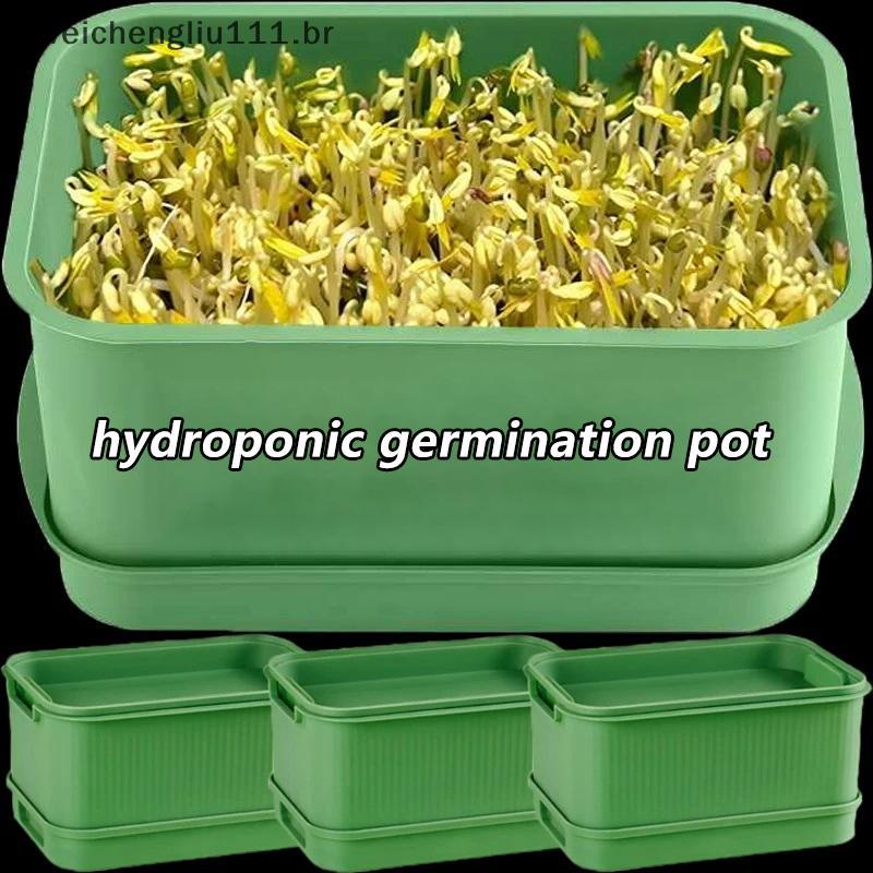 # weicheng Vasos De Plástico Para Berçário , Bandejas Sem Solo De Vegetais , Bandeja Germinação De Sementes , Prato De B