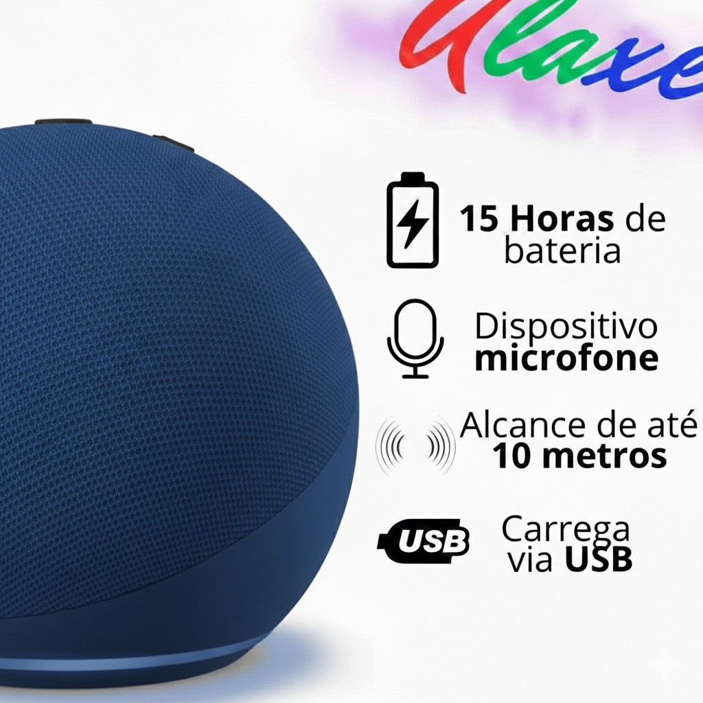 Caixa de Som Inteligente Original Echo Dot 5ª Geração com Alexa Envio Imediato e Melhor Preço Orbitta
