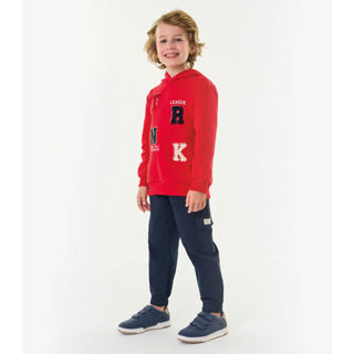 Conjunto Infantil Moletom Com Calça Trick Nick Vermelho em Oferta na Shopee