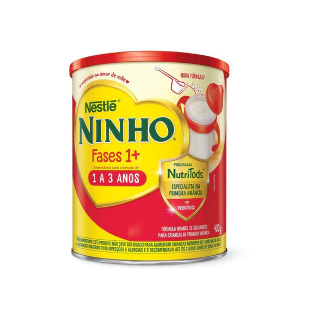 Ninho Fórmula Infantil 1+ Primeira Infância 400G