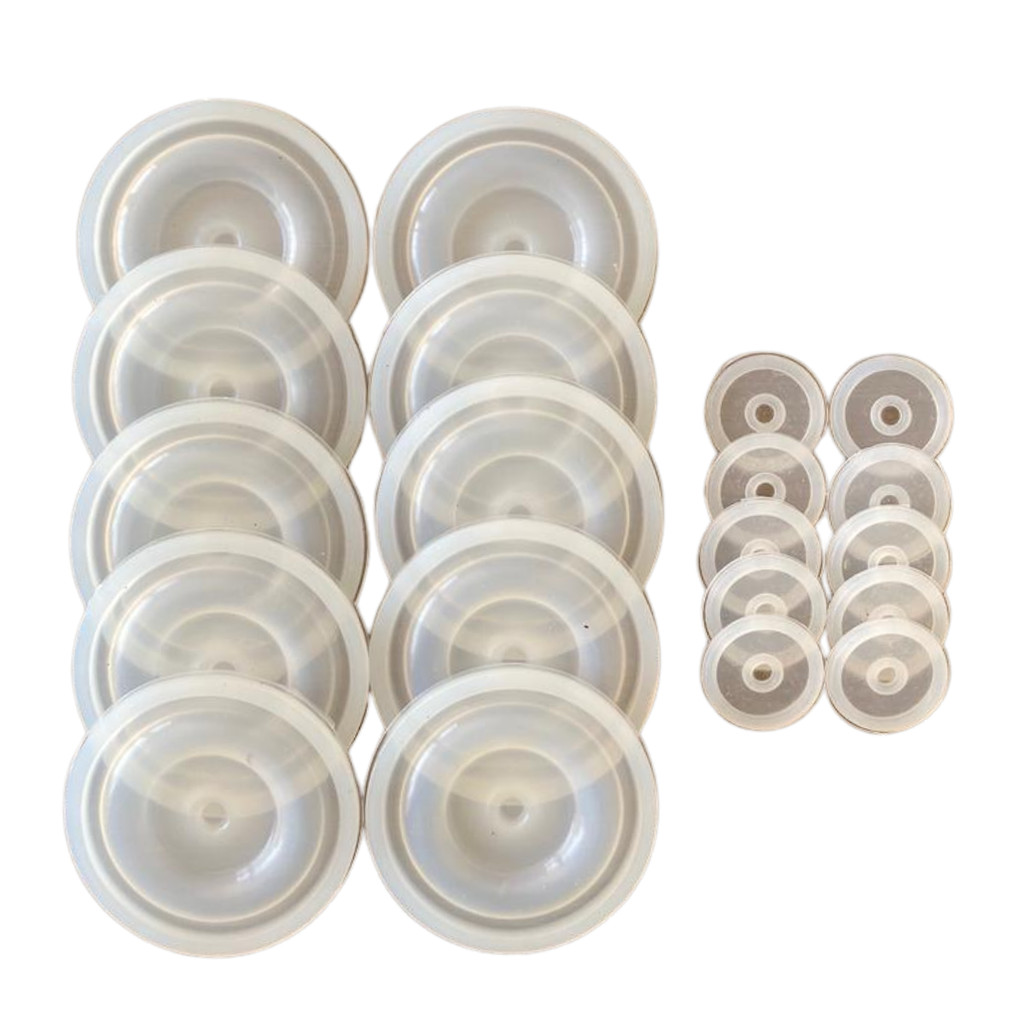 Membranas Pulsador Gimenez 10 Grandes e 10 Pequenas Ordenha