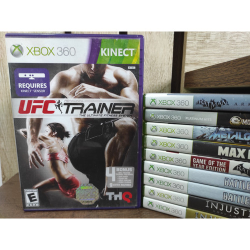 Jogo Kinect Ufc Personal Trainer Original Xbox 360  M Física