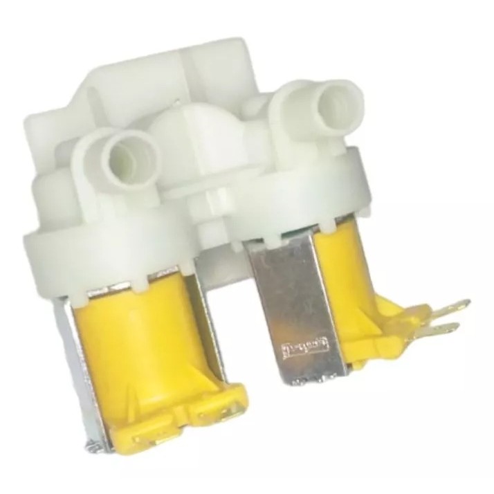 Valvula Entrada Agua Dupla Lavadora Brastemp Cws11 Bwb09 Cwe11