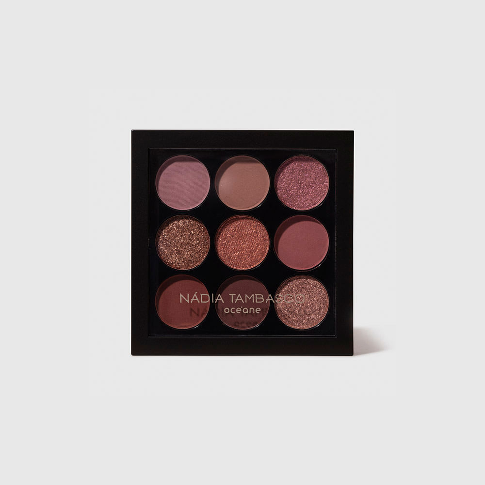Paleta de Sombras Nádia Tambasco By Océane - To Go Nude 7,2g em Oferta na Shopee