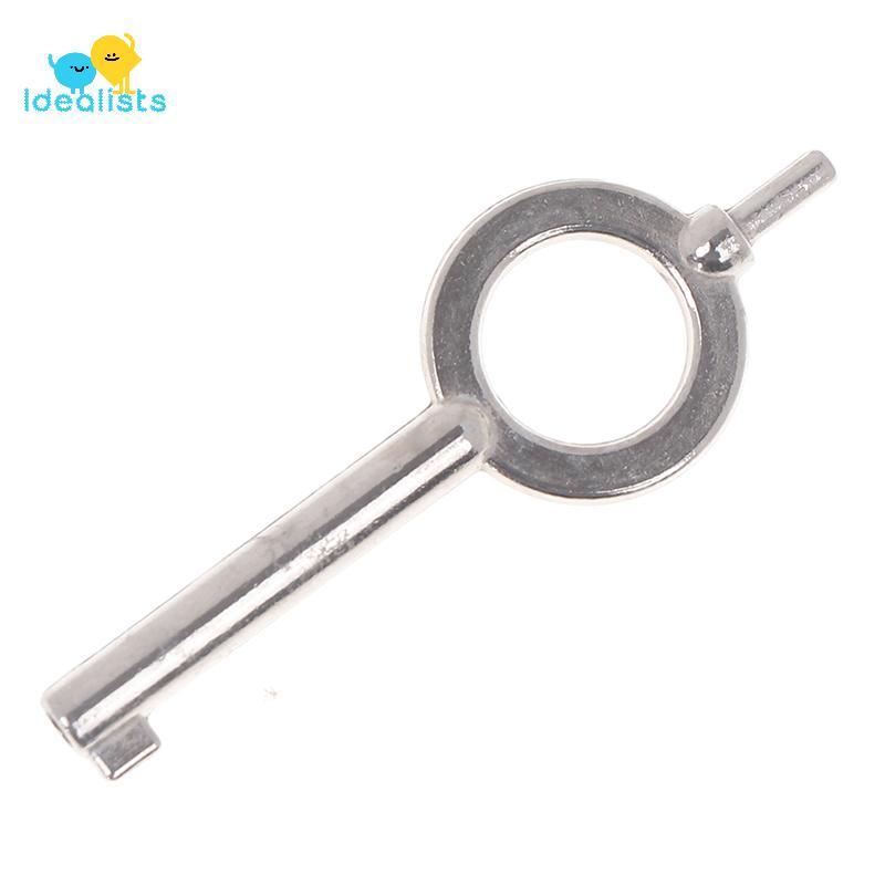 Idealistas 1 PCS Estilo Americano Universal Chave Plana Em Branco Especial Algema Lo Key Chaveiro De Liga De Zinco Agrad