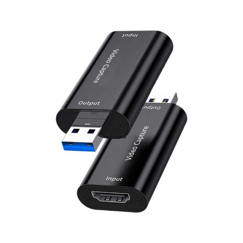 KOKO USB Para HDTV Placa De Captura De Vídeo Conversor Adaptador Card Grabber 4K 30Hz 1080P Dispositivo De Transmissão A